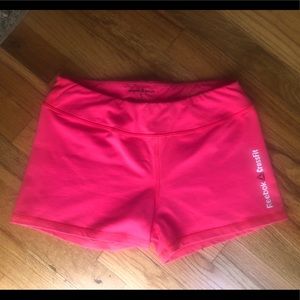 Hot Pink Reebok booty shorts